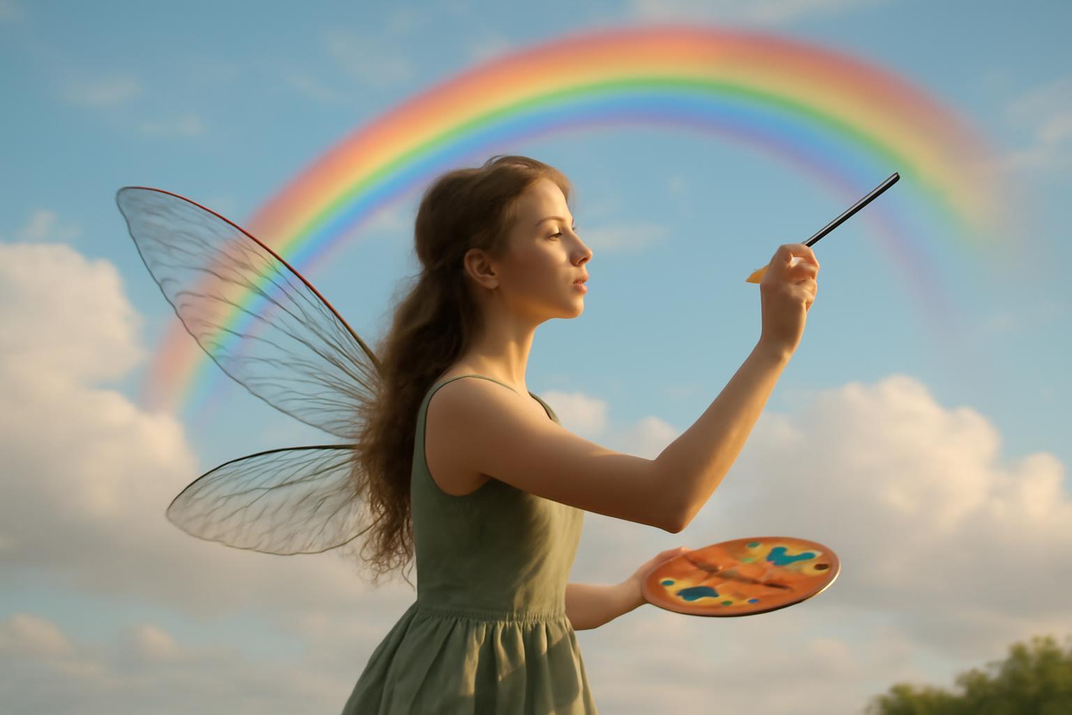 A tündér, aki szivárványt festett