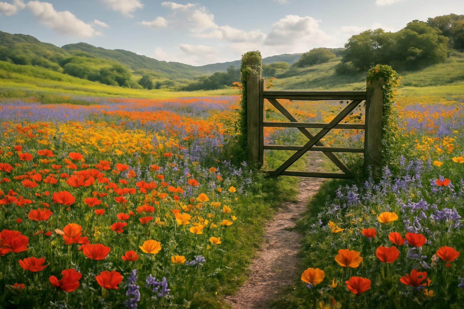A szivárványmező rejtett kapuja