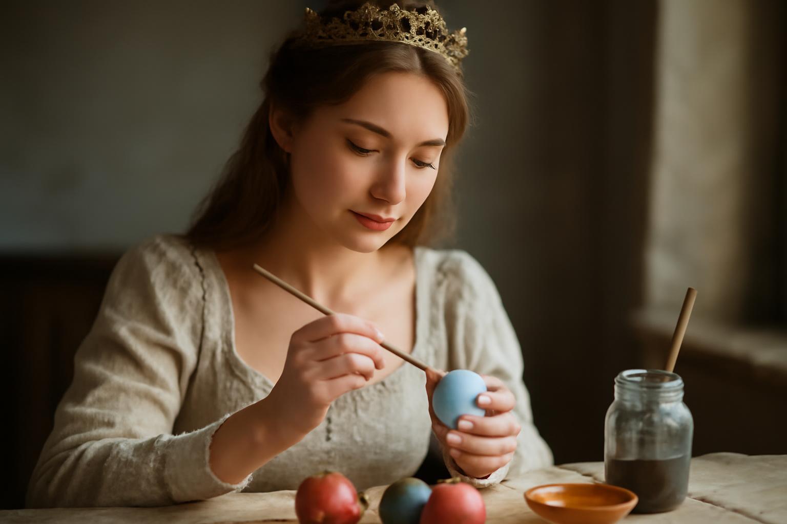 A tojásfestő királylány