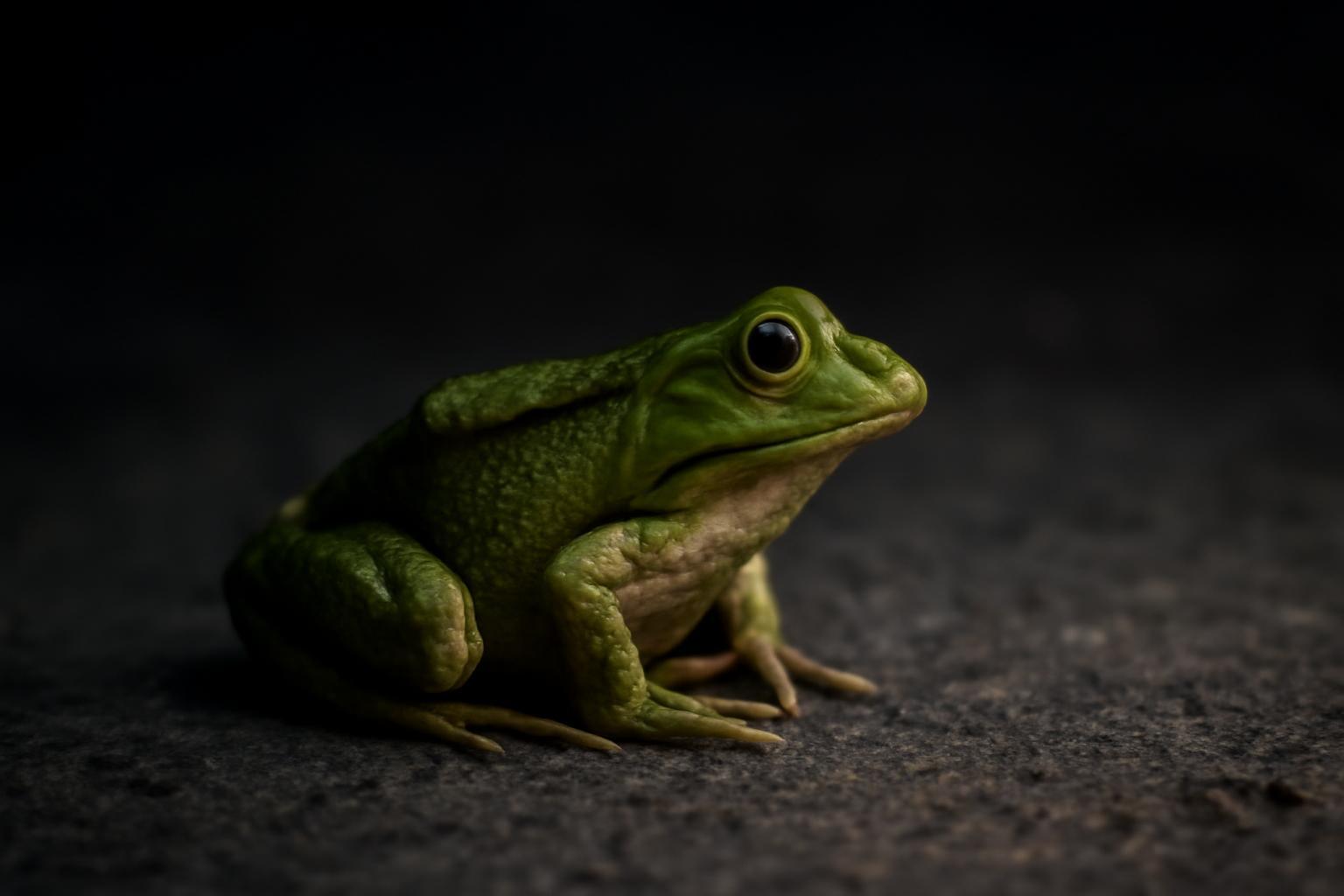 A béka, aki sosem félt a sötéttől