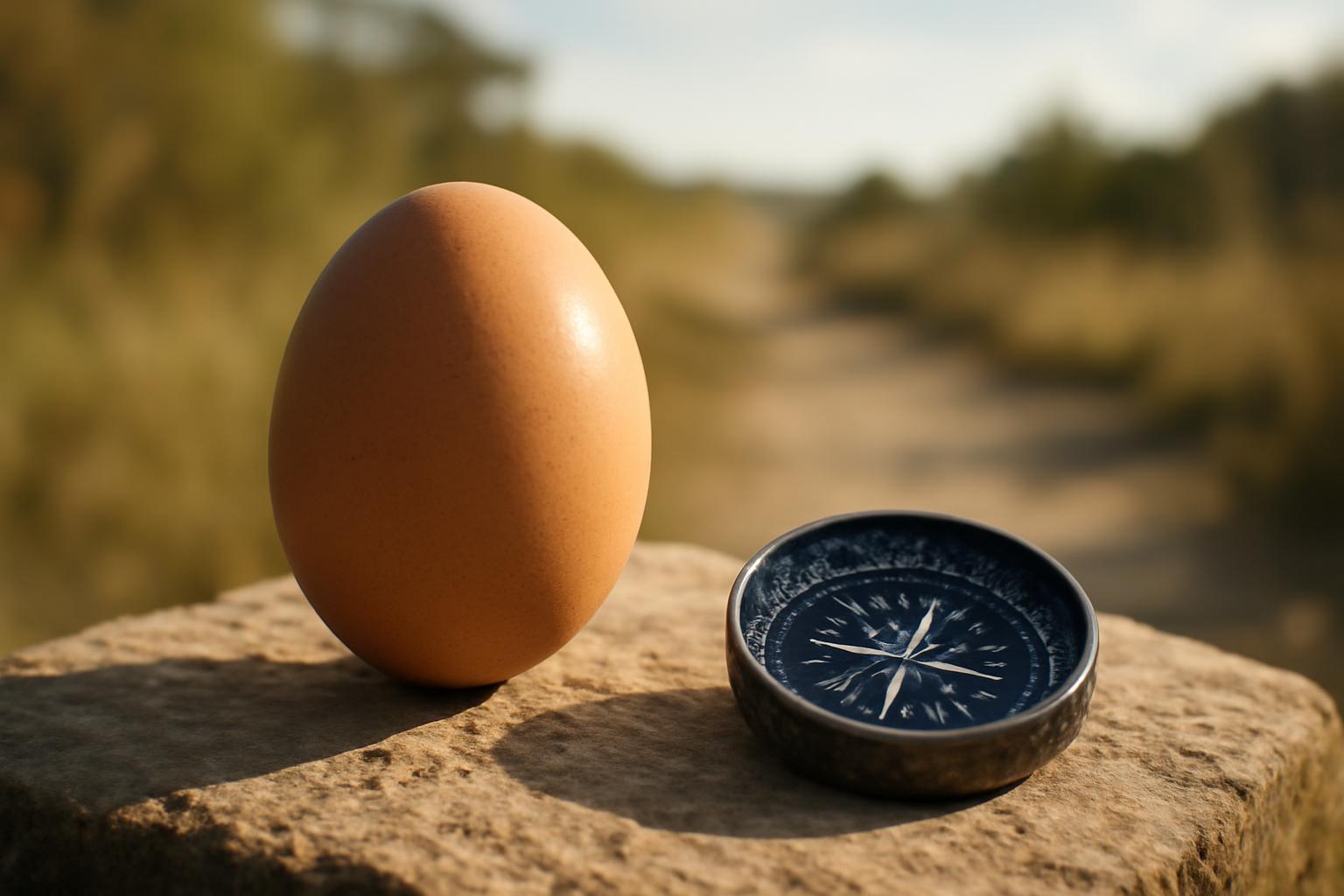 A bátor tojás, aki világgá ment