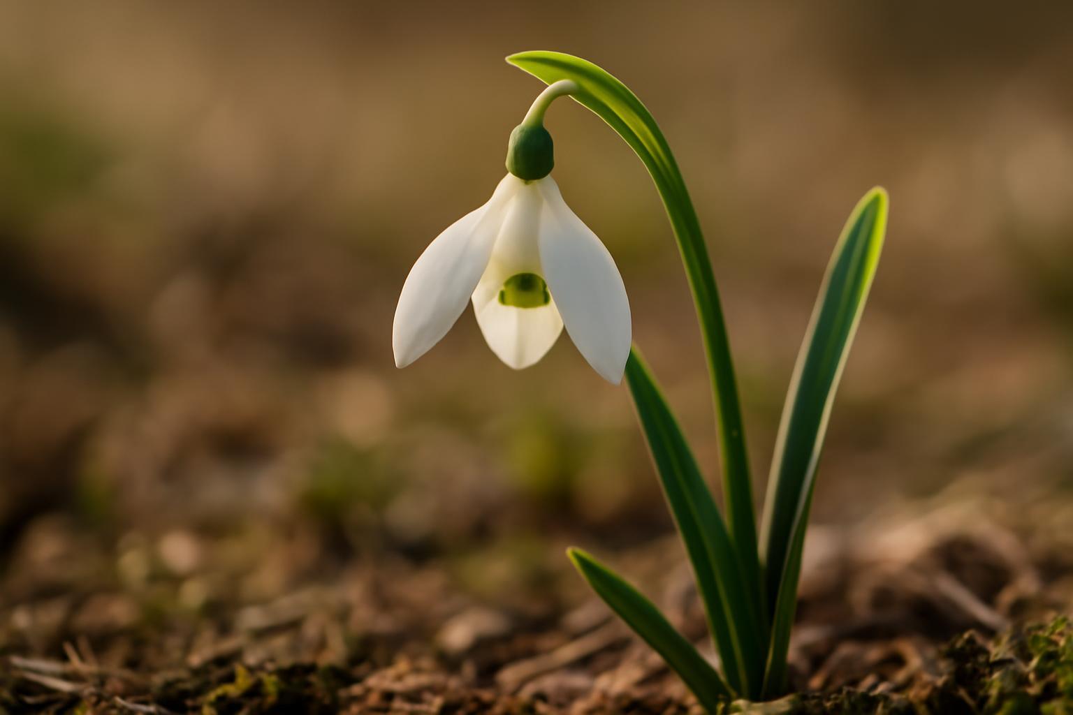 A hóvirág első mosolya