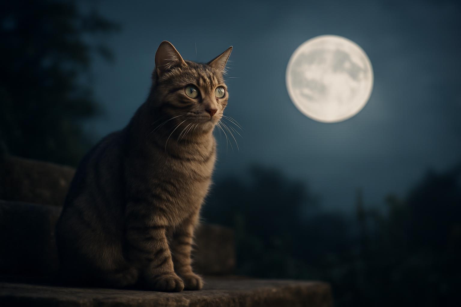 A macska, aki őrizte a holdfényt