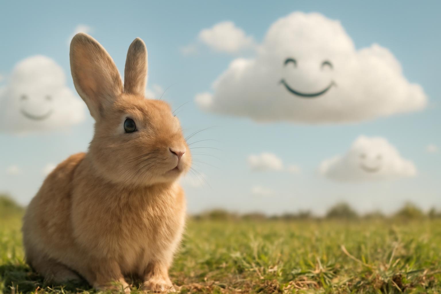 A nyuszi és a nevető felhők