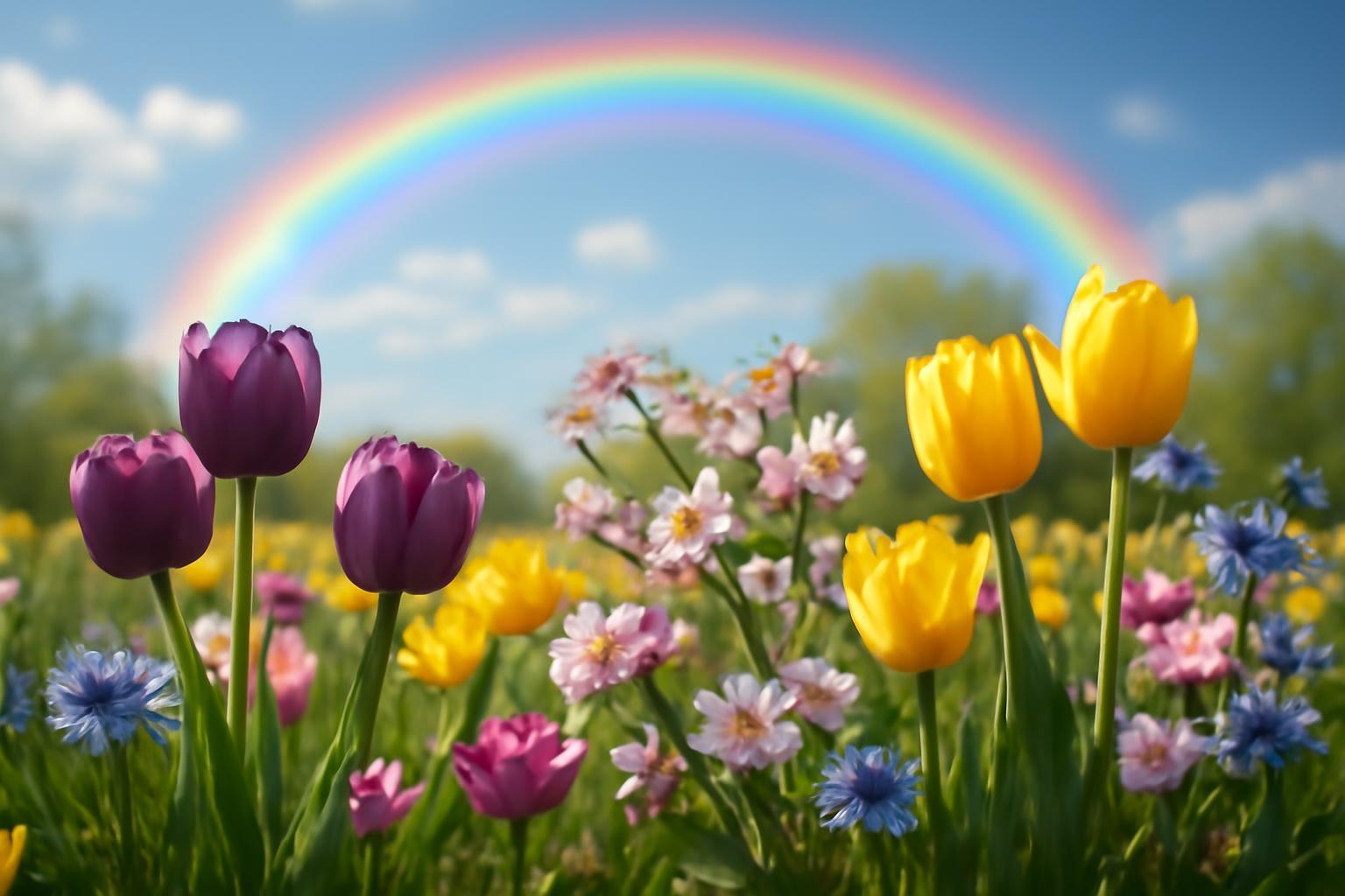 A szivárványos tavasz meséje