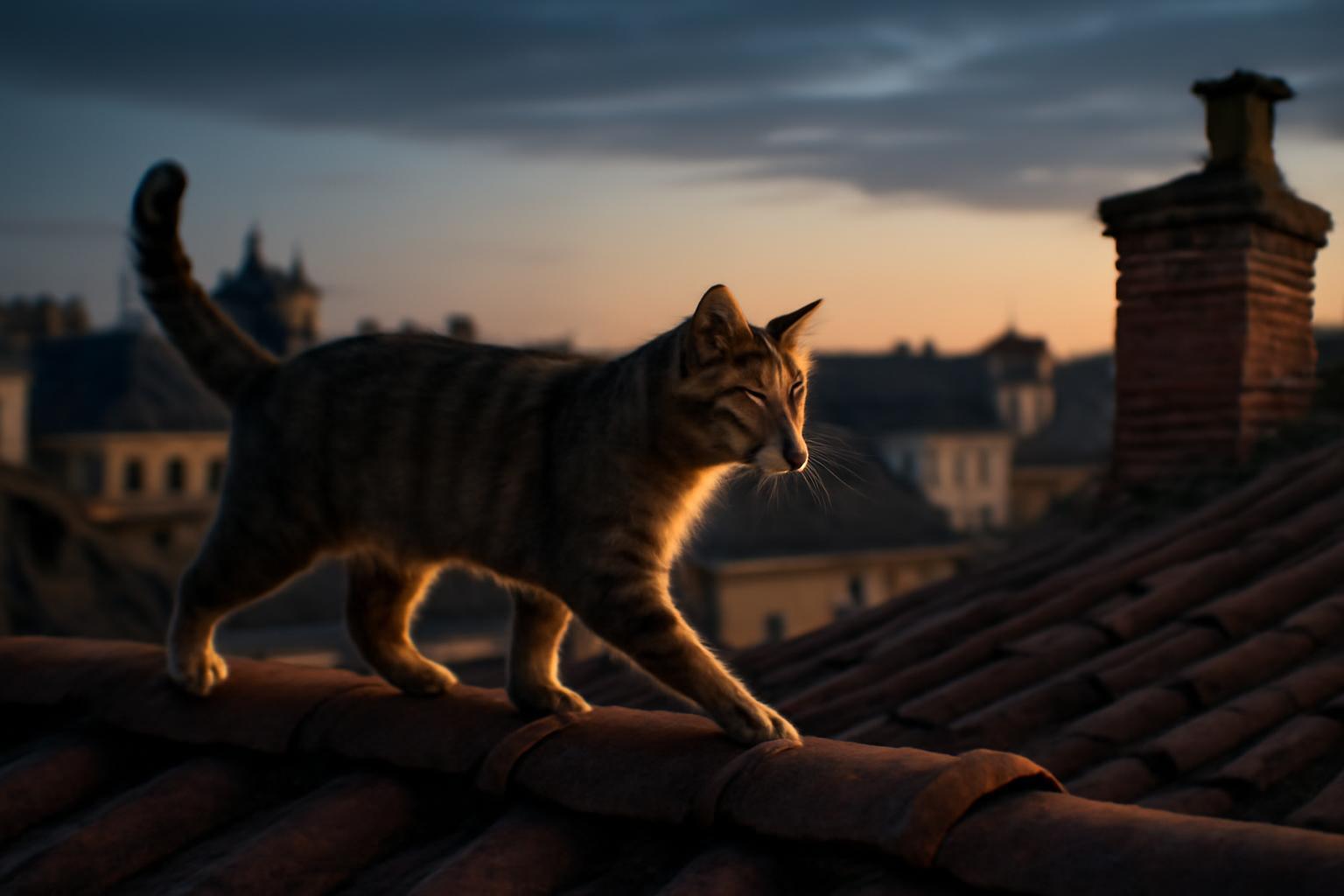 Cirmi kalandja az éjszakai tetőkön