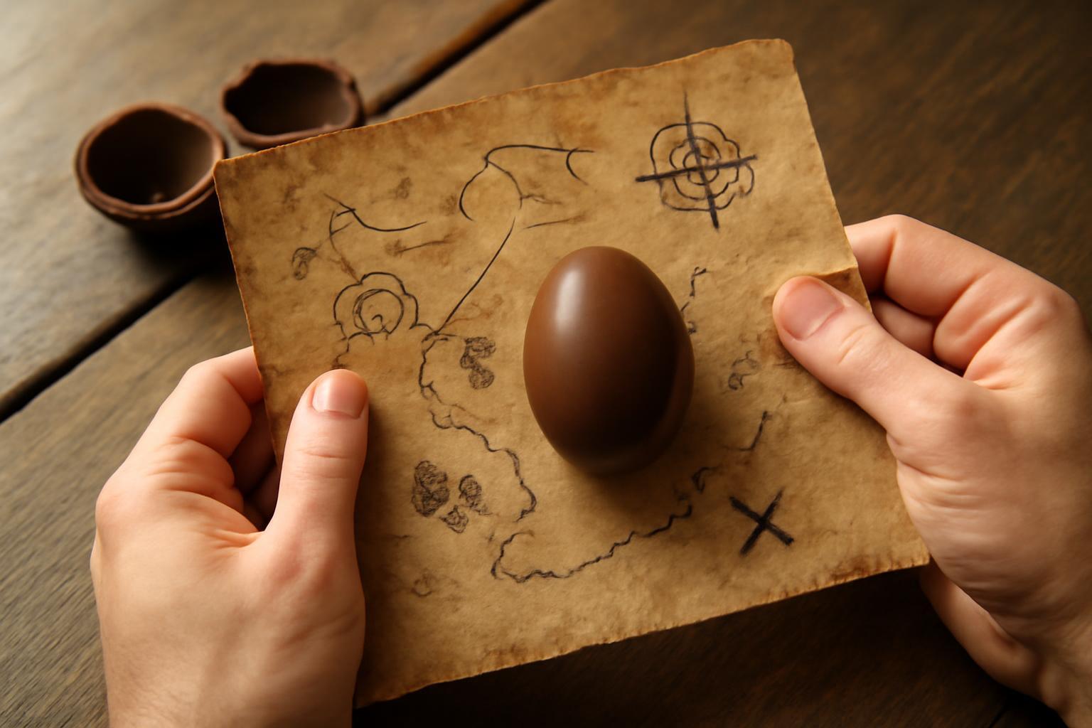 A csokitojás titkos térképe