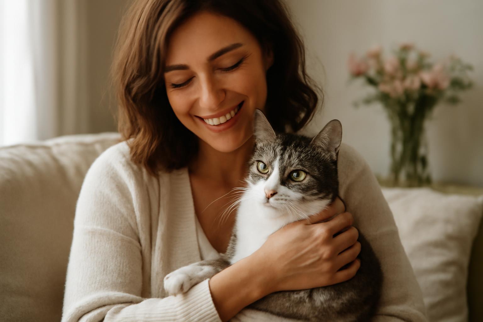 Anyák napi köszönet: hogyan segíthet a cica az ünneplésben